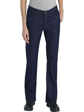 Dickies FD23 Women's Industrial 5-Pocket Relaxed Jeans | Indigo Blue 32I